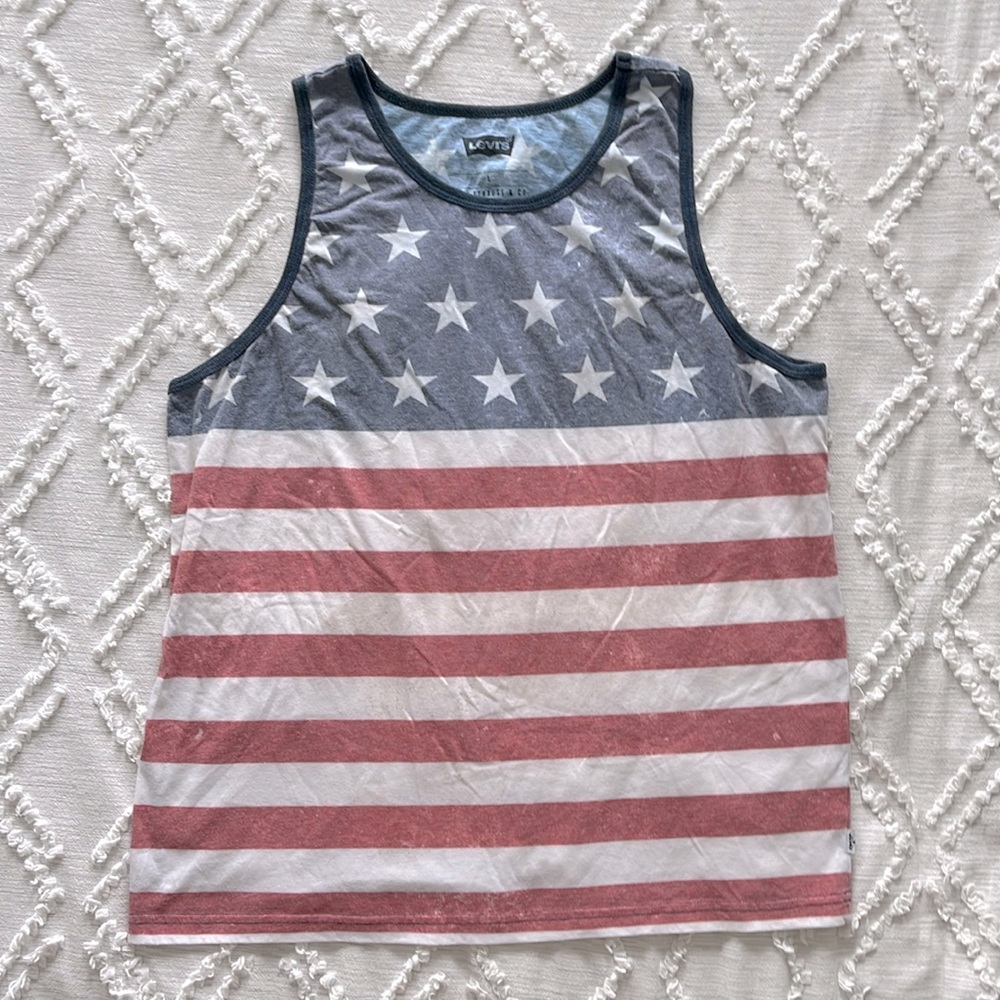 Levi’s American Flag Tank
